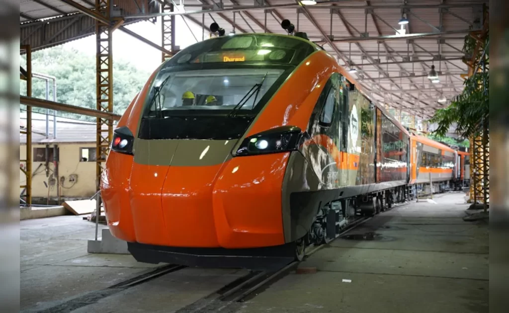 Railway Minister Ashwini Vaishnav unveils prototype of Vande Bharat Sleeper Coach trains in Bangalore