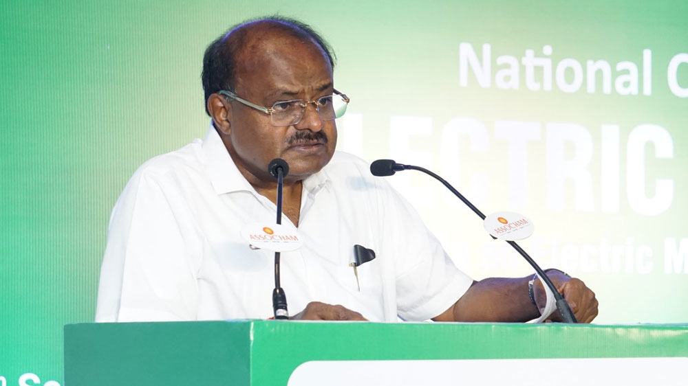 India as a destination for electric vehicles: Union Minister Kumaraswamy